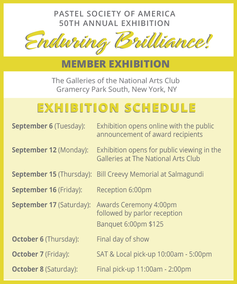 REVISED 2022 Exhibition Schedule